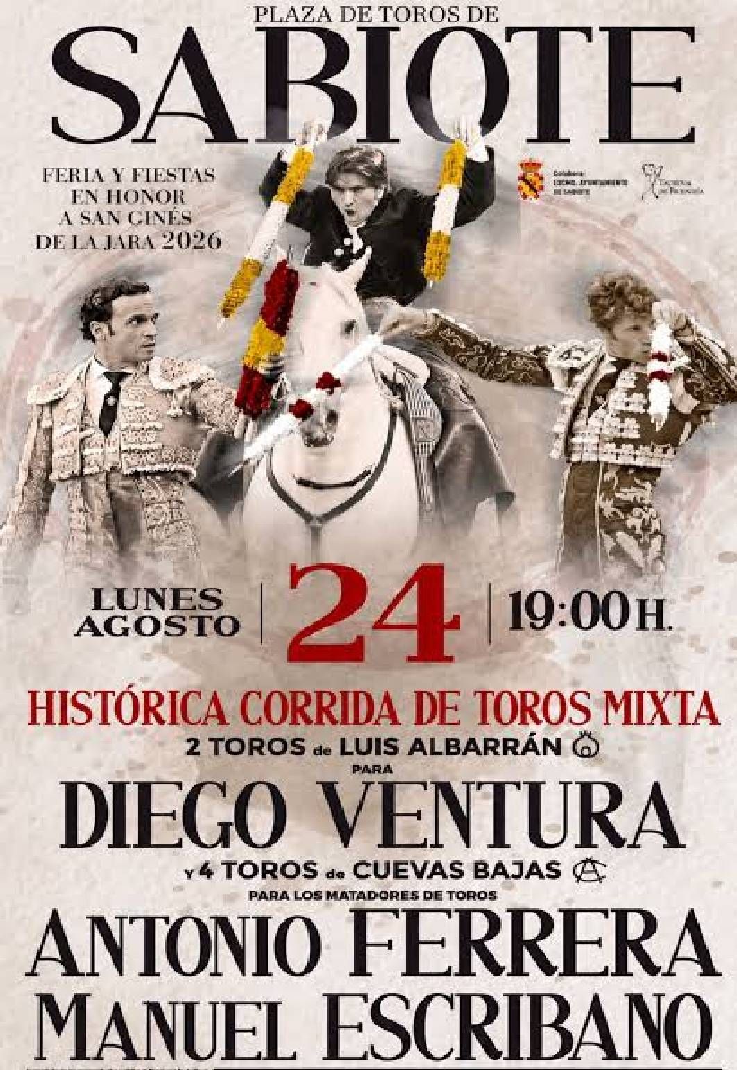 Fiestas y feria en Honor a San Ginés de la Jara 2026