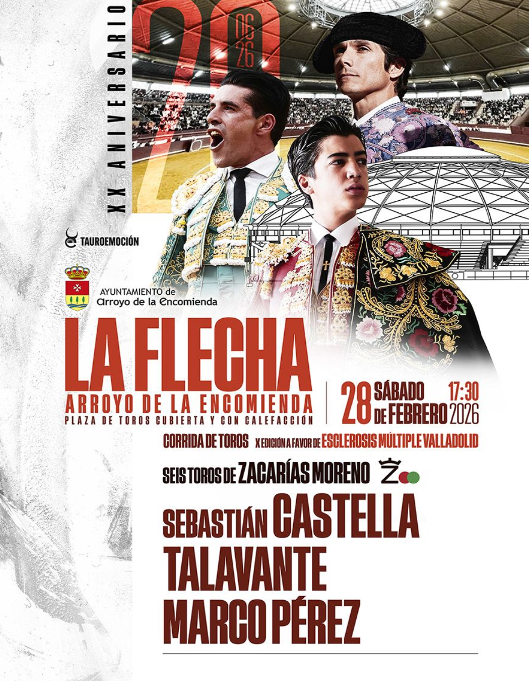 Tradicional corrida de toros en Arroyo de la Encomienda