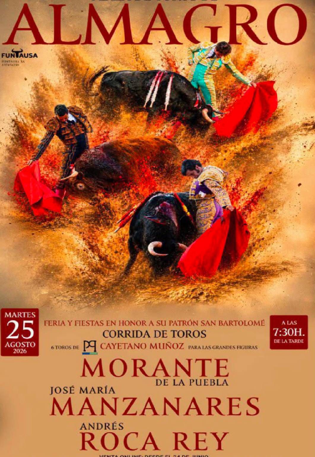Feria y fiestas en honor a su patrón San Bartolome 