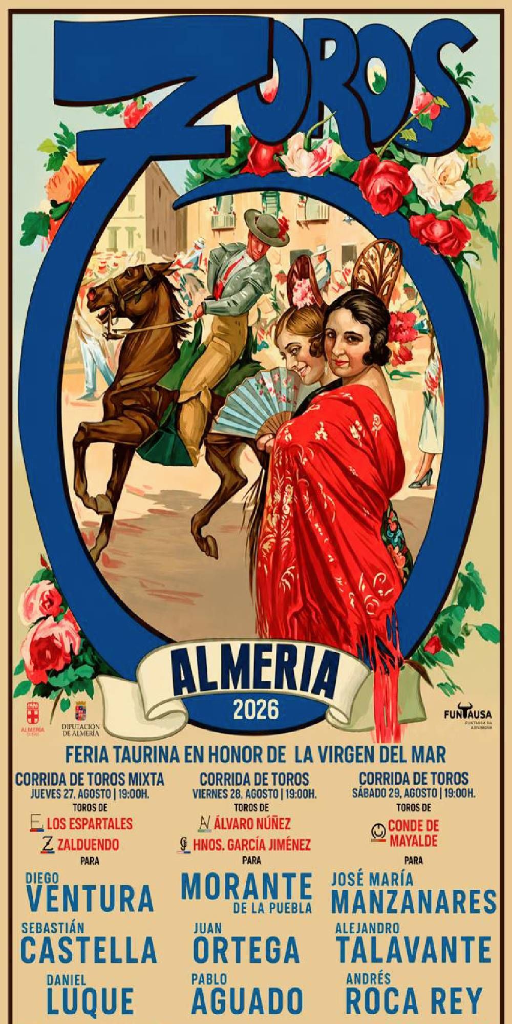 Feria taurina a la Virgen de la Virgen del Mar