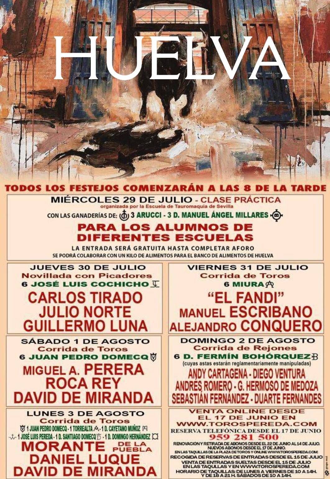 Fiestas Las Colombinas Huelva