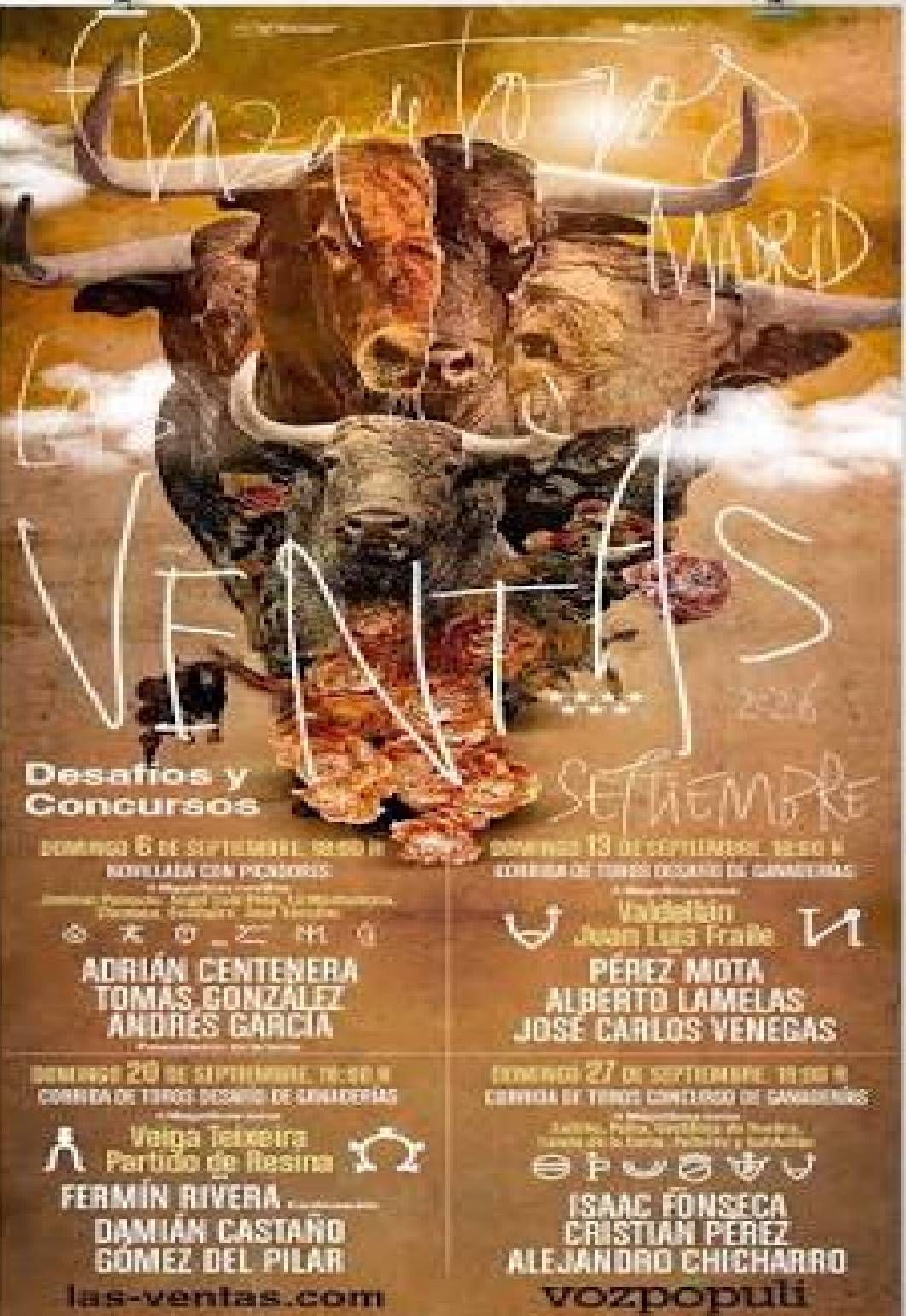 Toros Madrid Septiembre