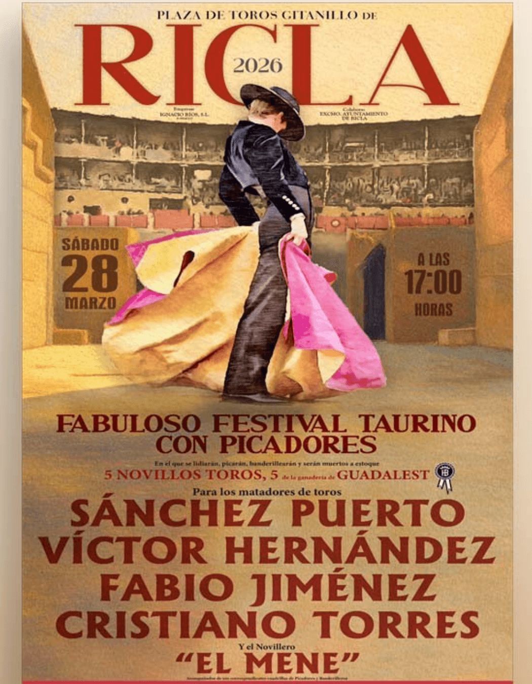 Entradas Plaza de toros Ricla.