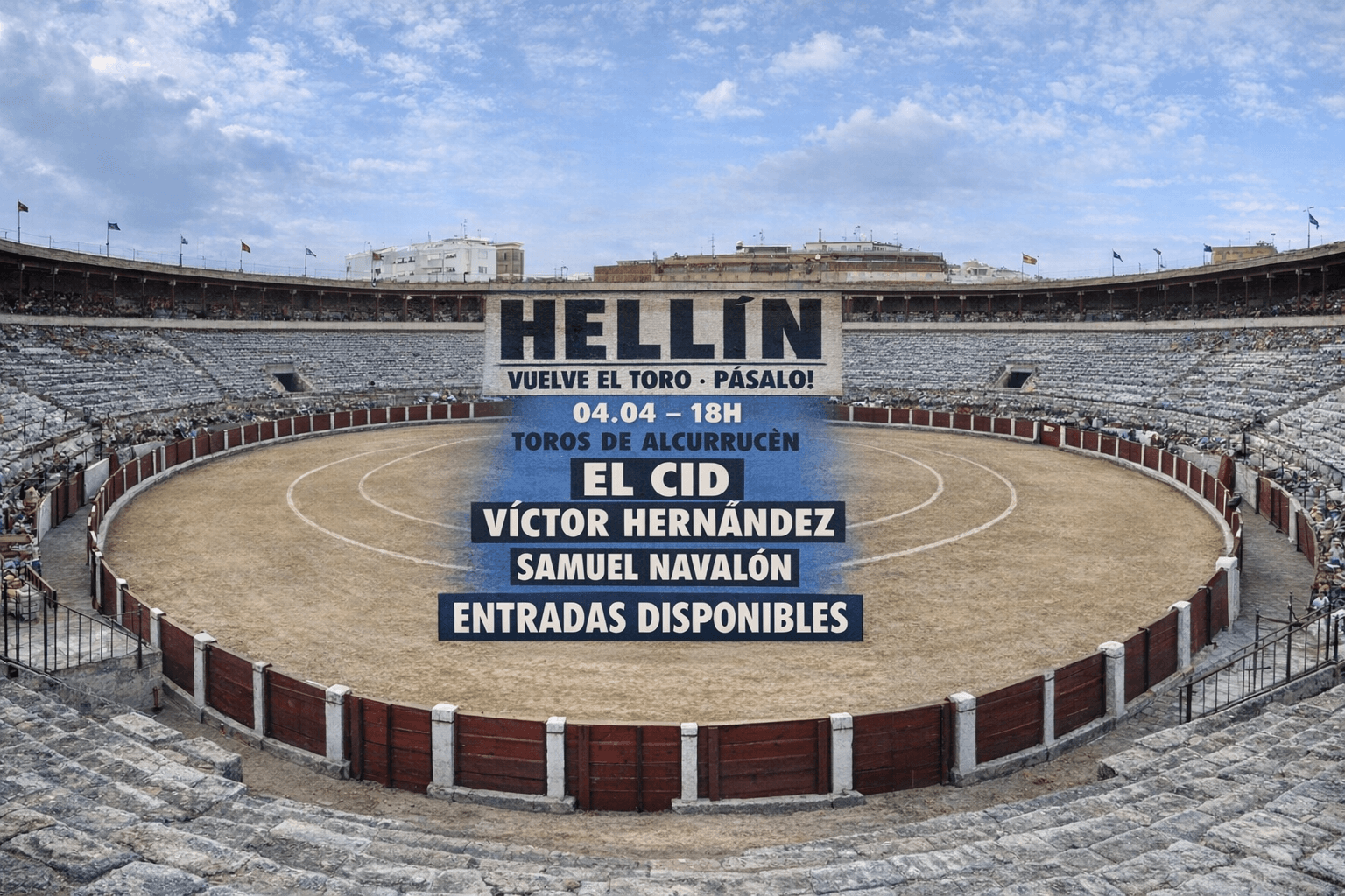 Entradas disponibles para Plaza de toros Hellín: cartel y presentación oficial